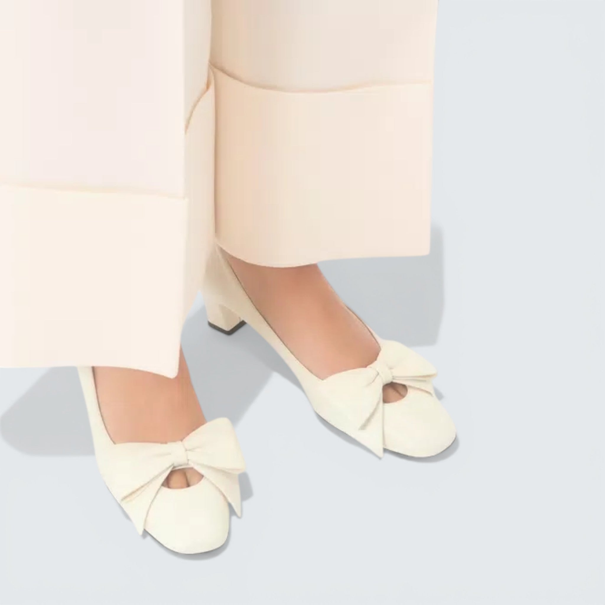 Bowow Pumps In Kidskin 45Mm