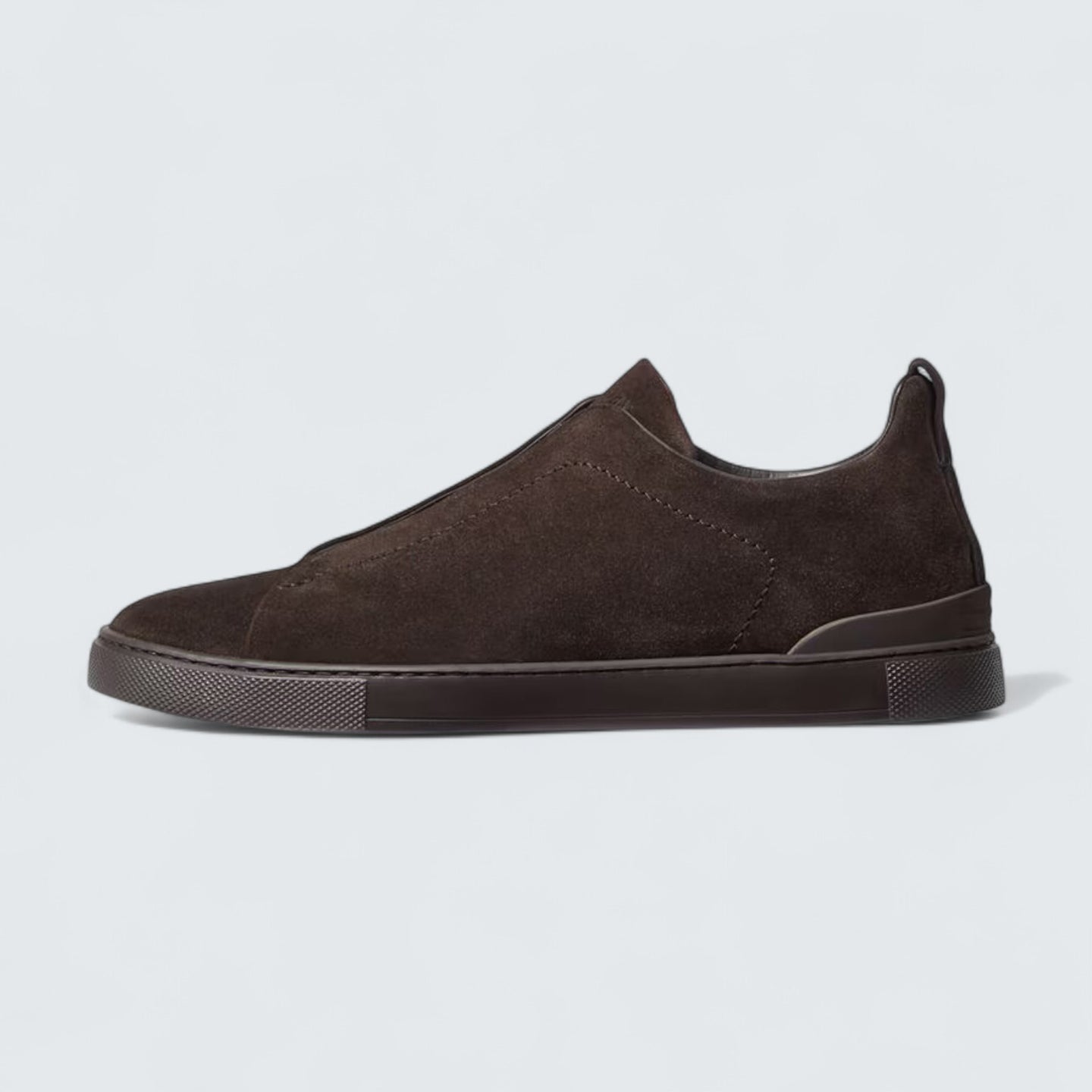 Brown Suede Triple Stitch™ Sneakers