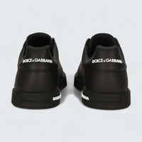 D&G Calfskin Nappa Portofino Sneakers 'Black'