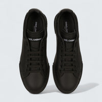 D&G Calfskin Nappa Portofino Sneakers 'Black'
