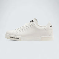 D&G Calfskin Nappa Portofino Sneakers 'White'