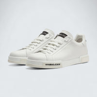 D&G Calfskin Nappa Portofino Sneakers 'White'