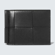 Cassette Bifold Cardholder with Money Clip 'Black'