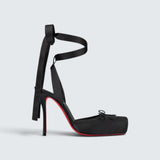 Cassia Lace Up - 100 mm Strappy pumps - Crepe satin