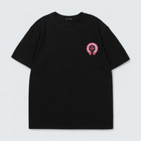 Tee with Pink Horseshoe Logo