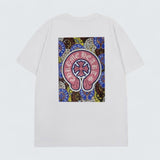 Tee with Pink Horseshoe Logo
