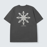 Floral Cross Back T-Shirt