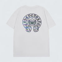 Iridescent Horseshoe Emblem Tee