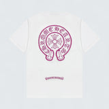 Pink Gothic Horseshoe T-Shirt
