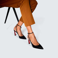 Condora Strap - 85mm Strappy pumps - Nappa leather