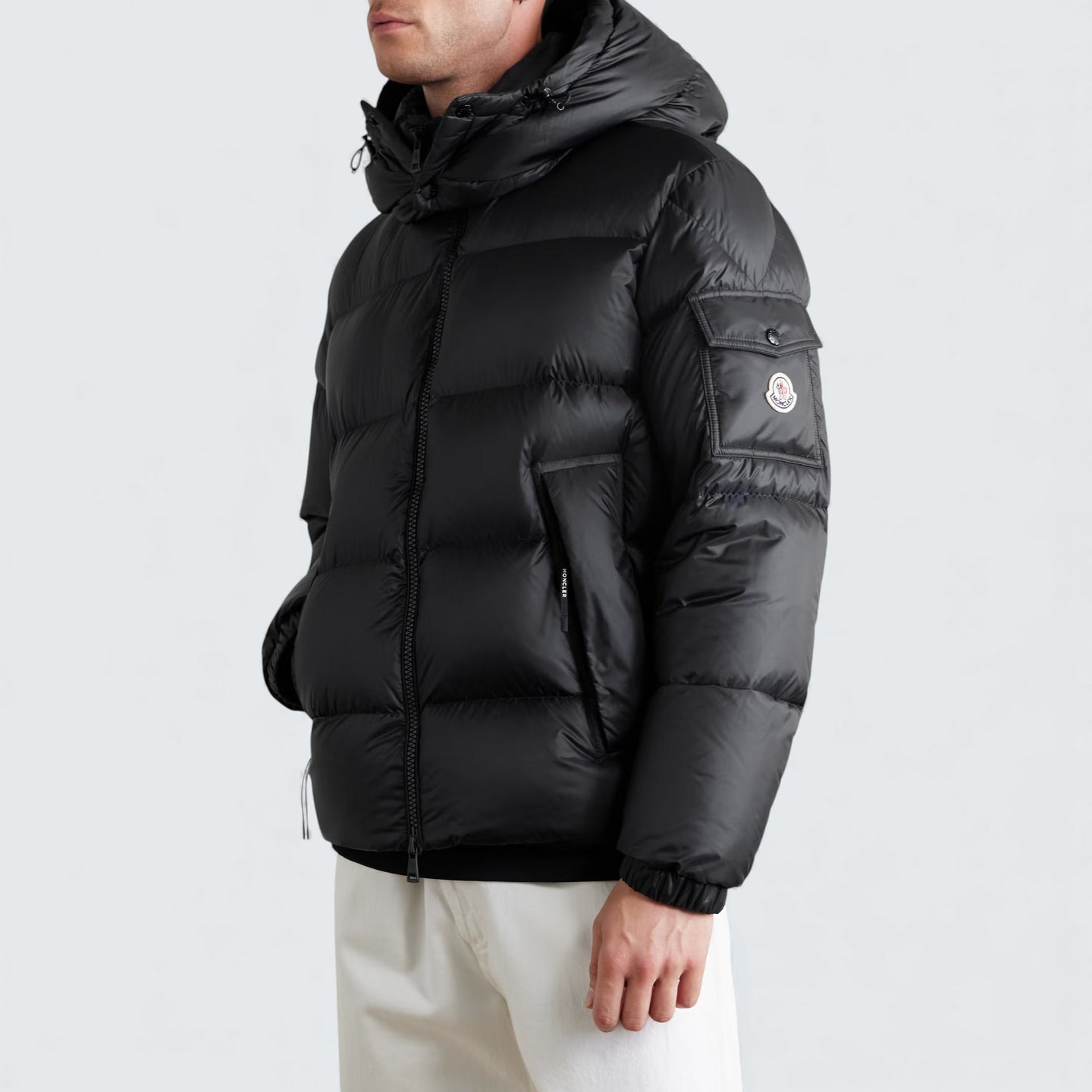 Couyere Quilted Micro-Ripstop Hooded Down Jacket