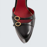 Crasher Platform Pumps in Kidskin 145MM