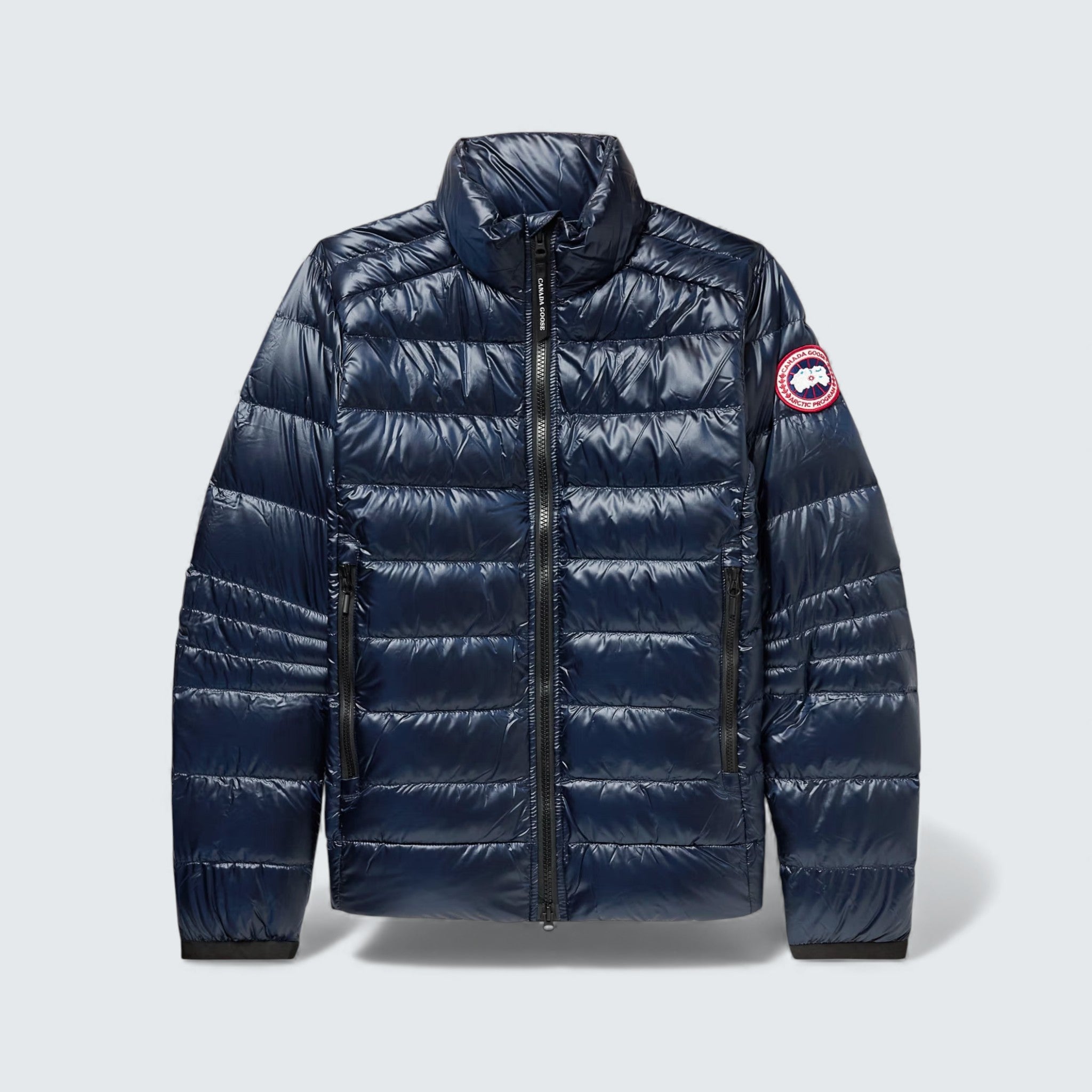 Crofton Slim Fit Quilted Recycled Nylon Ripstop Down Jacket