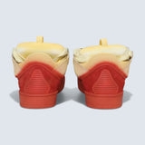 Curb Radiant Spray-Effect Sneakers 'Yellow/Red'