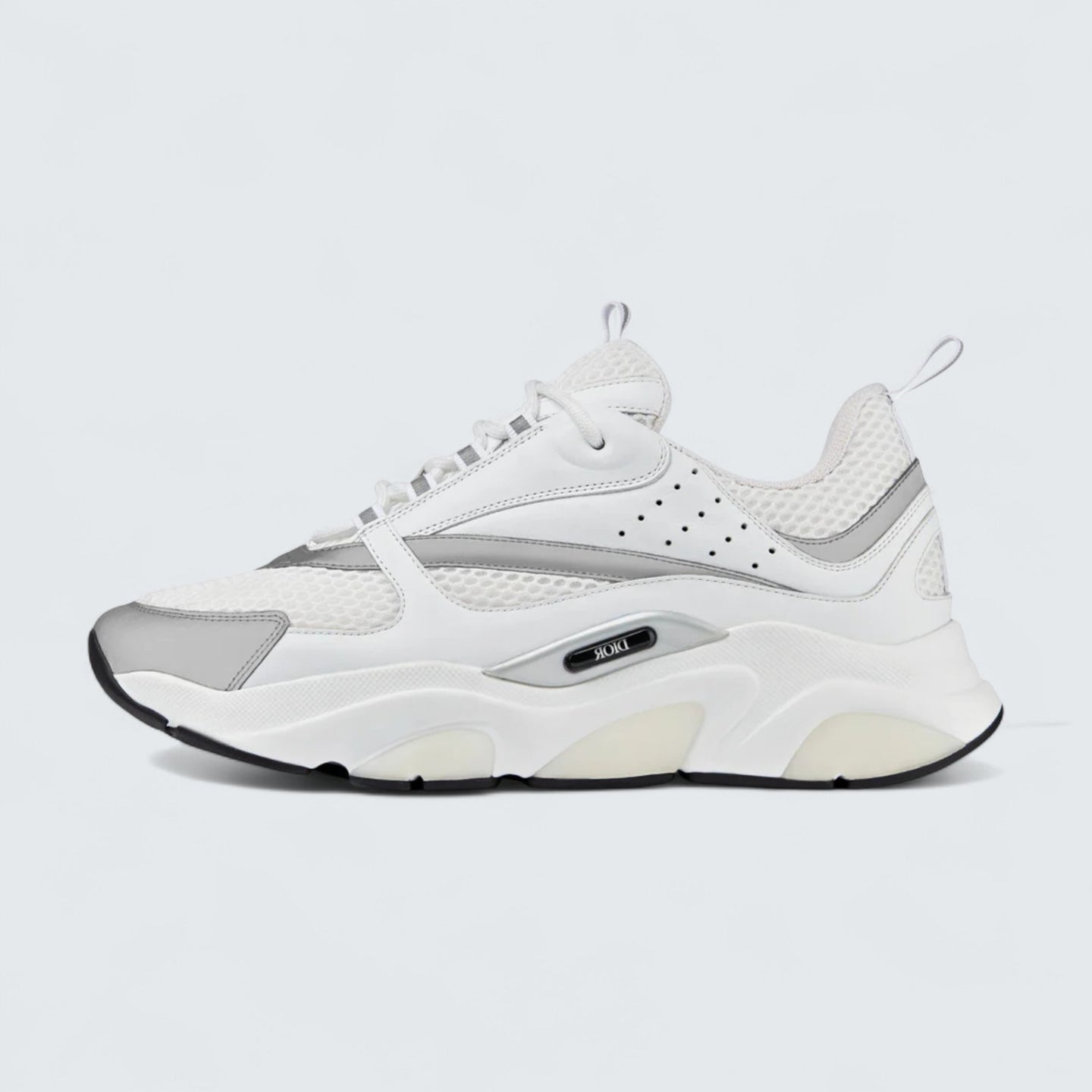 B22 Black Calfskin Trainer