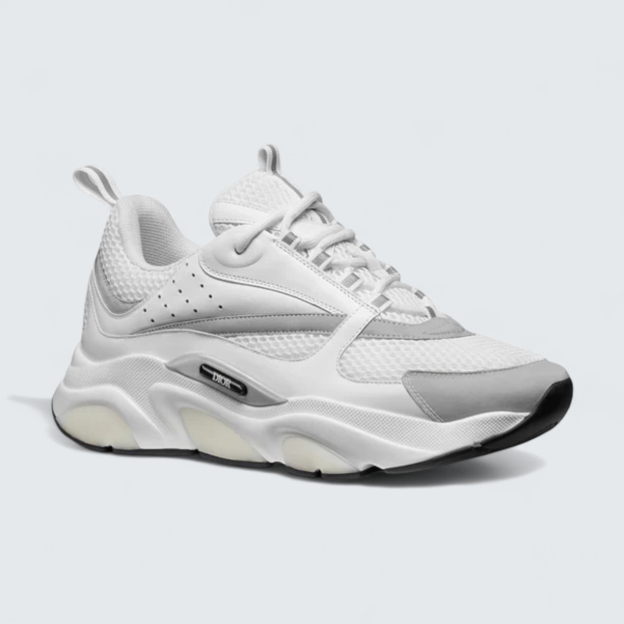 B22 Black Calfskin Trainer