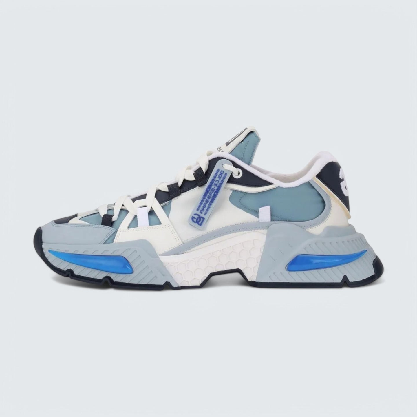 D&G Airmaster Panelled Sneakers 'Sky Blue/Multicolour'