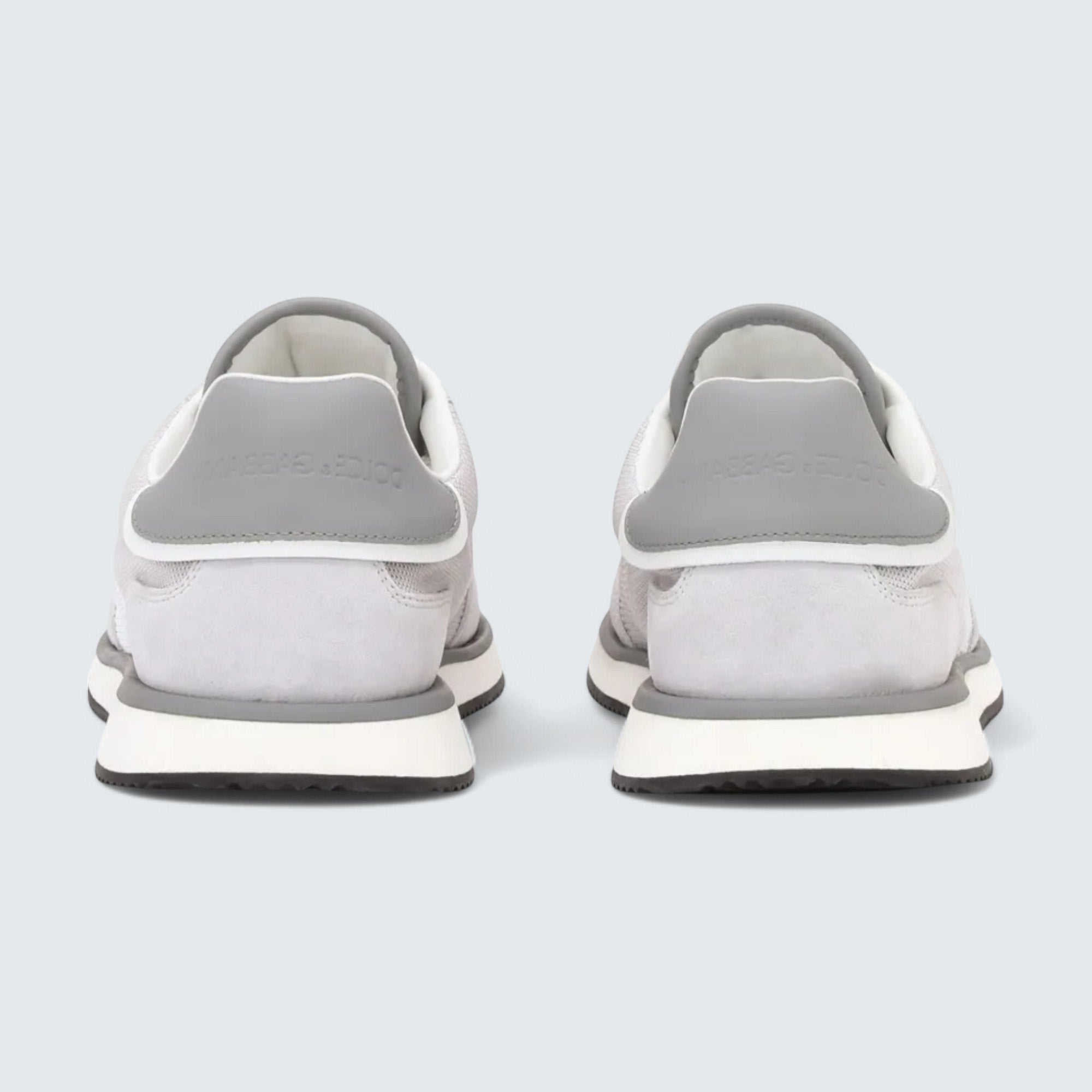 D&G Cushion Mixed-Material Sneakers 'Grey/White'