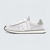 D&G Cushion Mixed-Material Sneakers 'Grey/White'