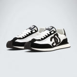 D&G Cushion Mixed-Material Sneakers 'White/Black'