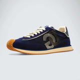 D&G Cushion Mixed-Material Sneakers 'Navy Blue'