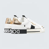 D&G Custom 2.Zero Low-Top Sneakers 'White/Light Gold'