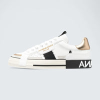 D&G Custom 2.Zero Low-Top Sneakers 'White/Light Gold'