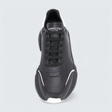 D&G Daymaster Leather Sneakers 'Black/White'
