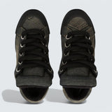D&G Denim Lace-Up Sneakers 'Faded Black'