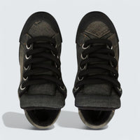 D&G Denim Lace-Up Sneakers 'Faded Black'
