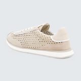 D&G Lace-Up Sneakers 'Beige'