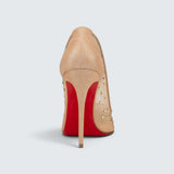Follies Strass - 100 mm Pumps - Mesh, suede calf and strass