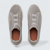 Grey Mélange Suede Triple Stitch™ Sneakers