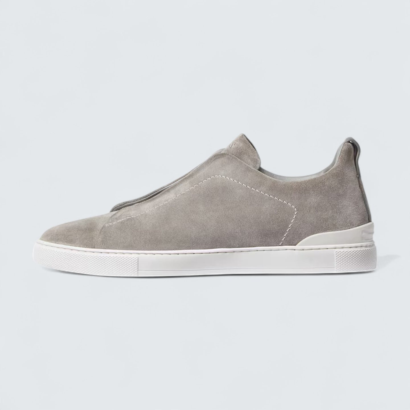 Grey Mélange Suede Triple Stitch™ Sneakers
