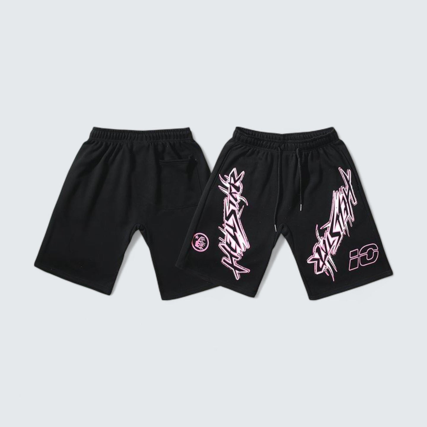 Pink Static Shorts