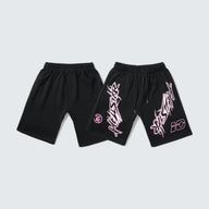 Pink Static Shorts