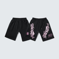 Pink Static Shorts