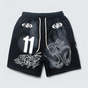 Om Symbol Mesh Shorts