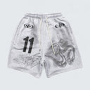 Om Symbol Mesh Shorts