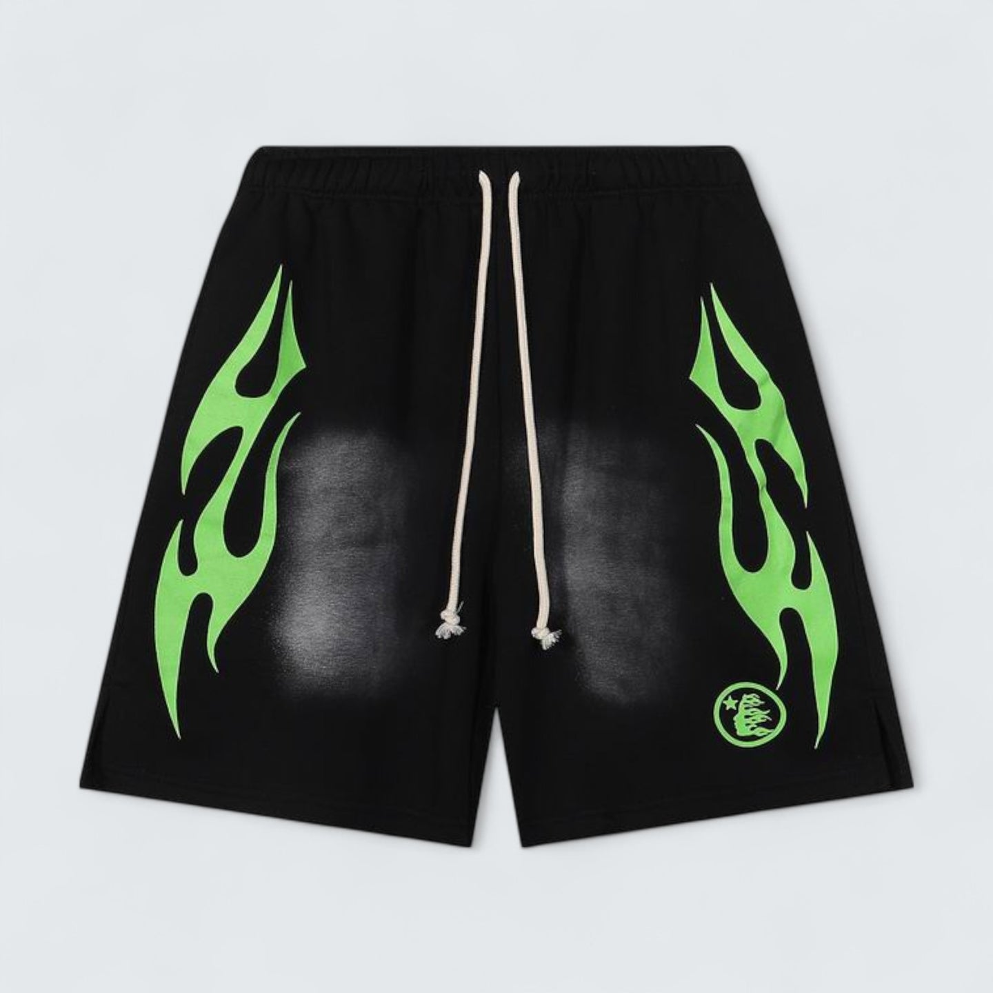 Classic Flame Panel Shorts