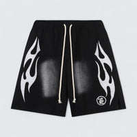 Classic Flame Panel Shorts
