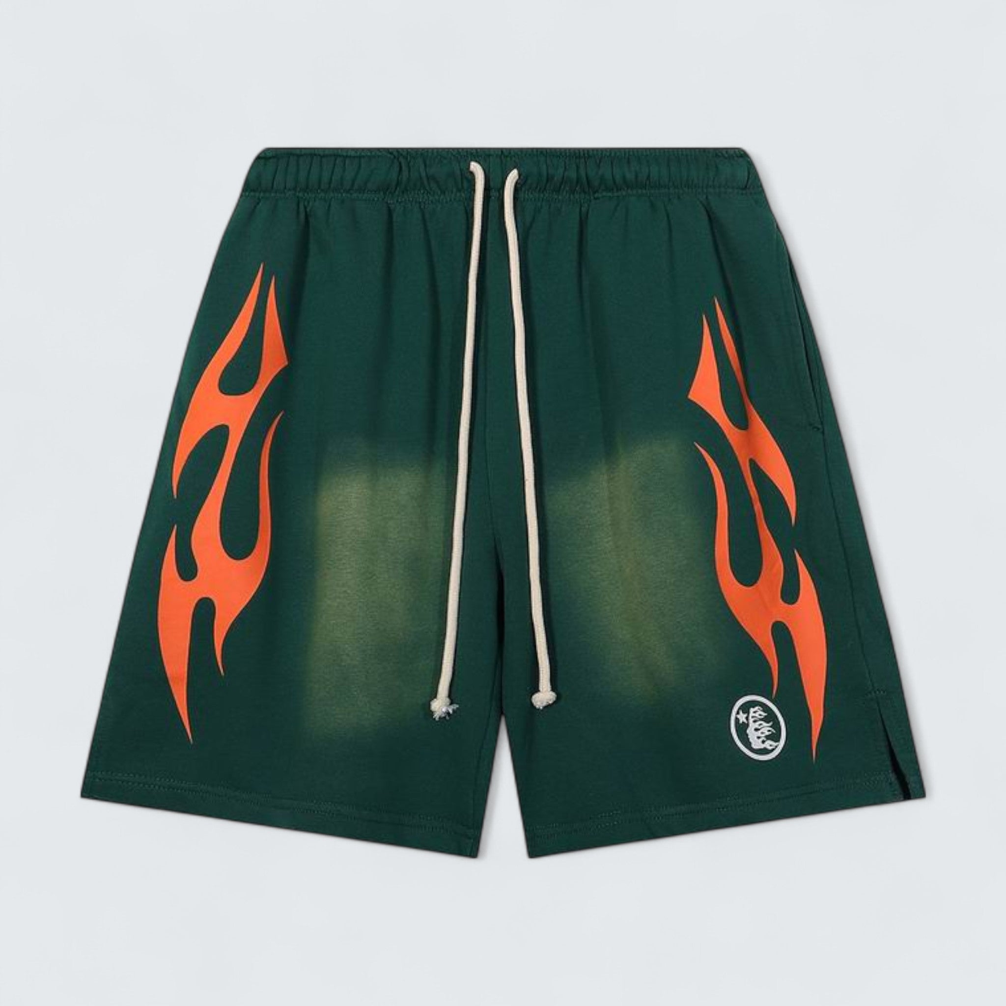Classic Flame Panel Shorts