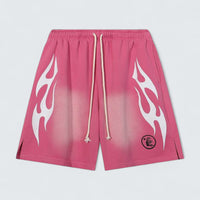 Classic Flame Panel Shorts