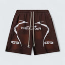 Curve Logo Flame Shorts