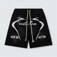 Curve Logo Flame Shorts