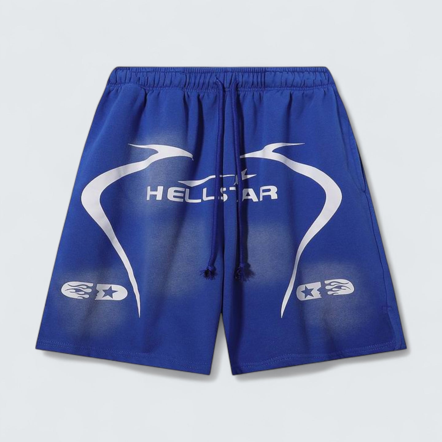 Curve Logo Flame Shorts