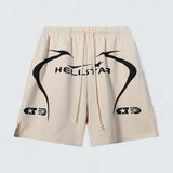 Curve Logo Flame Shorts