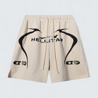 Curve Logo Flame Shorts