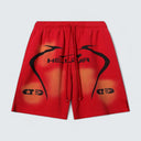 Curve Logo Flame Shorts