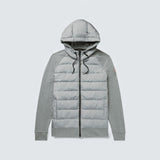 HyBridge Huron Quilted Shell and Cotton Jersey Down Jacket